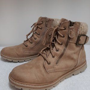 CLIFFS BY WHITE MOUNTAIN Shoes Kelsie Women's Lace-up Hiker Style Bootie 8.5